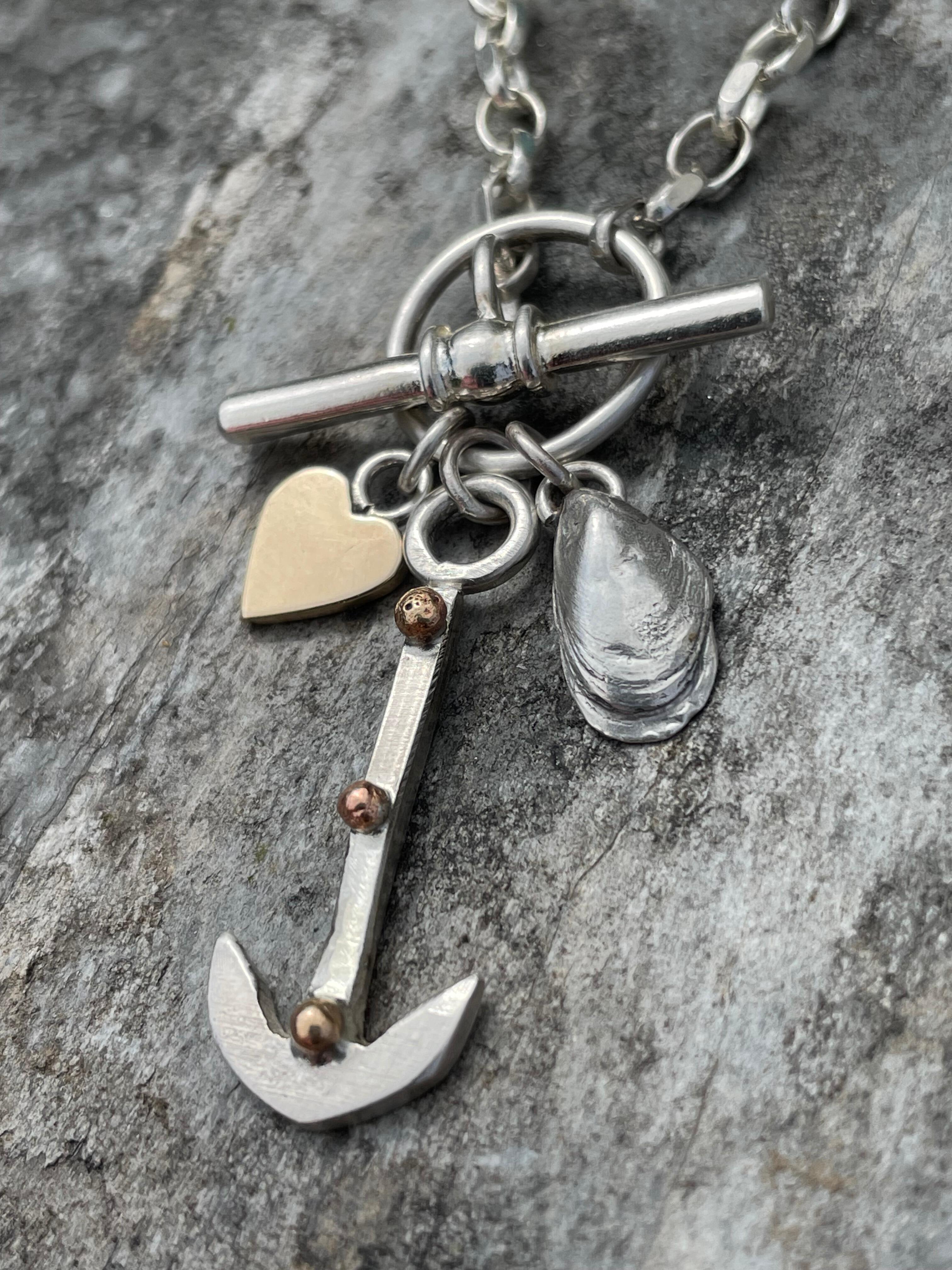 Cornish silver necklace clearance