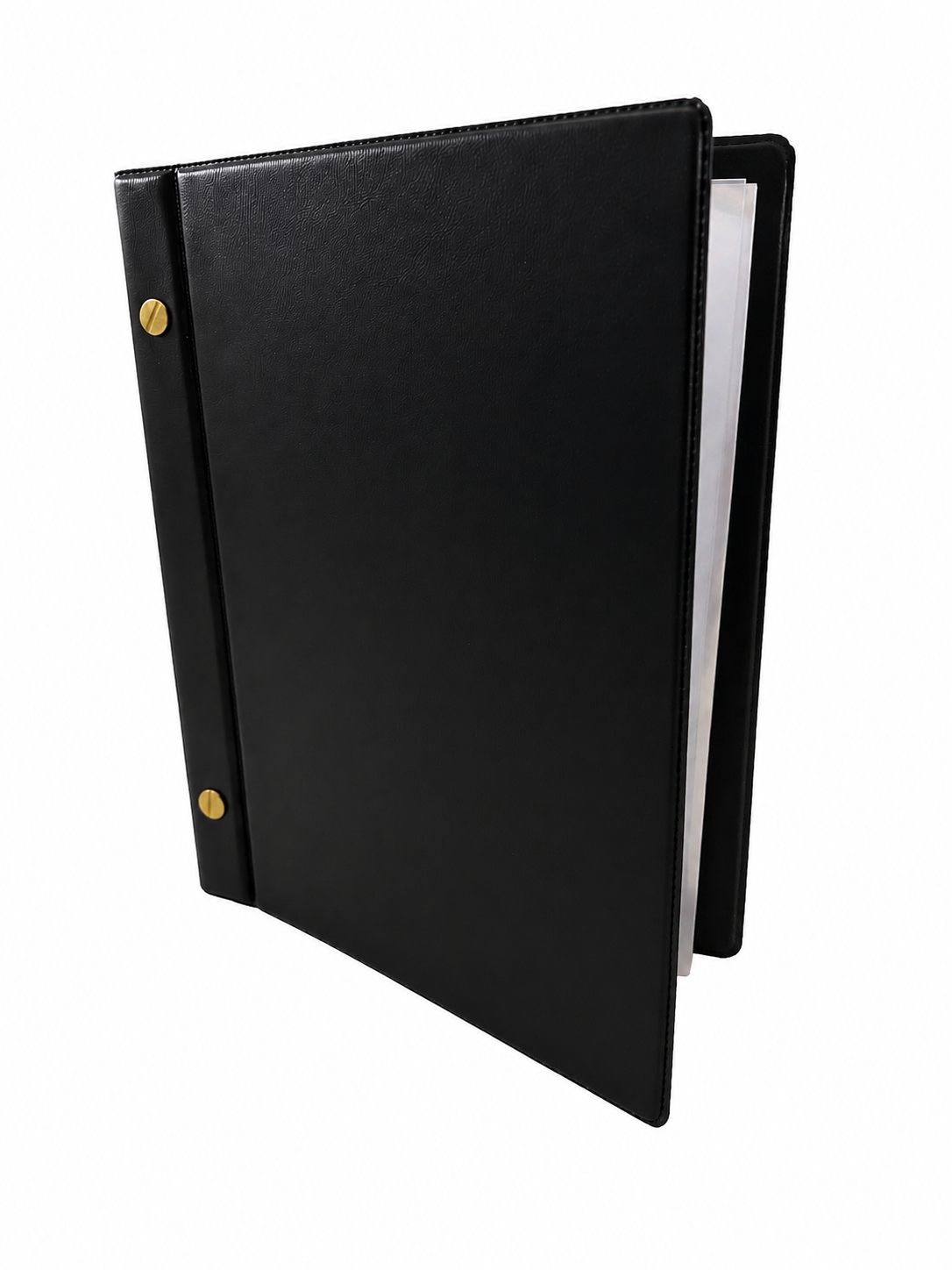 A5 Expandable Hard Cover Nyrex / Nirex Document Holder - Black