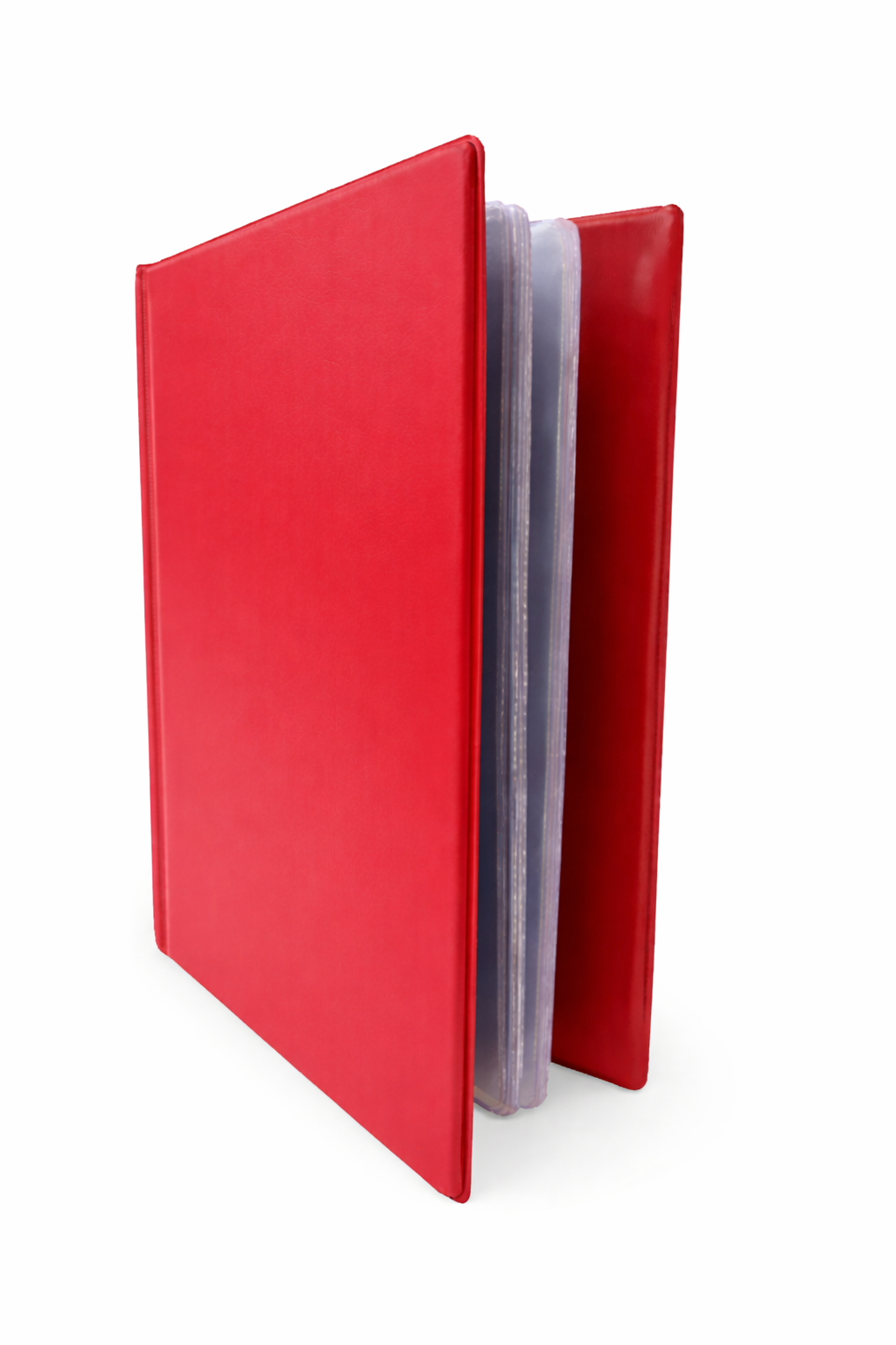A5 Hard Cover Display Binder - Red