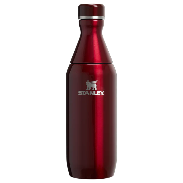Stanley All Day Slim Bottle - 0.35L - Garnet Shine