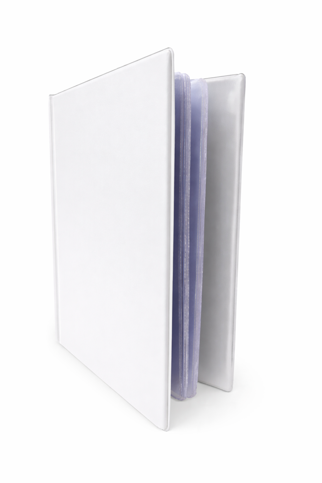 A5 Hard Cover Display Binder - White