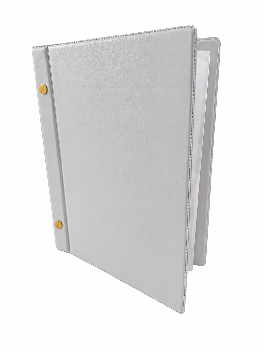 A5 Expandable Hard Cover Nyrex / Nirex Document Holder - Light Grey