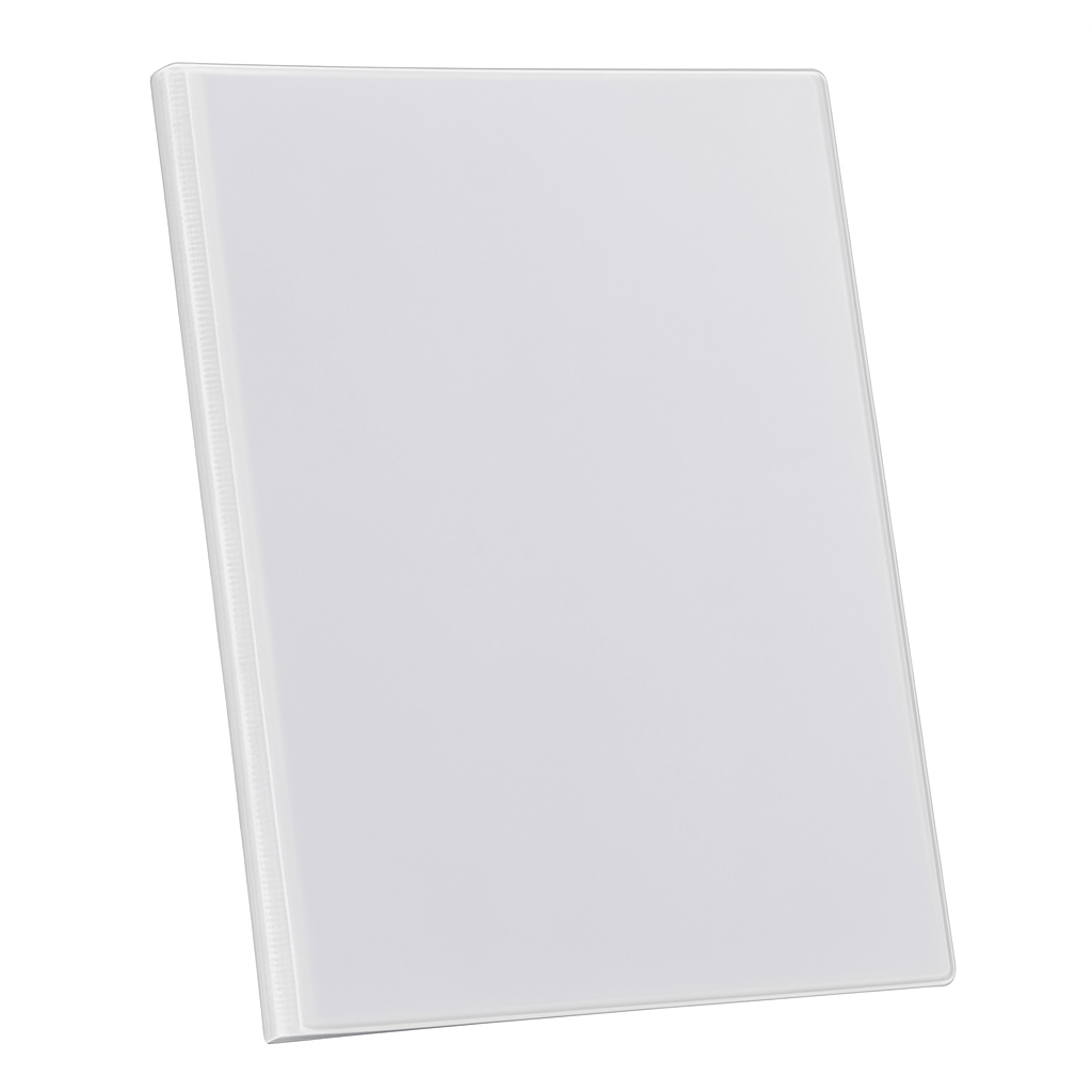 A4 Hard Cover Display Book / Presentation Binder with Clear Front Pocket