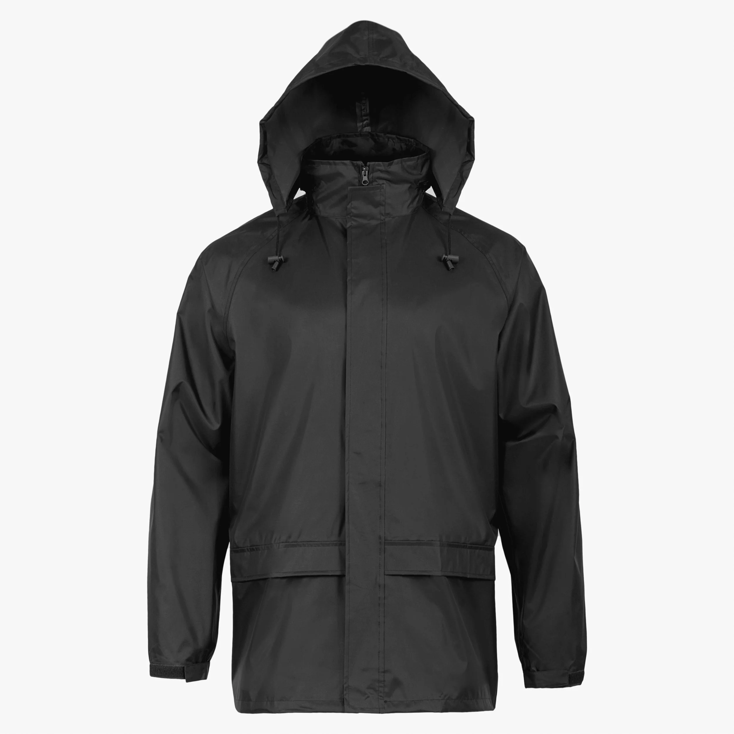 Highlander Mens Stormguard Waterproof Jacket - Black