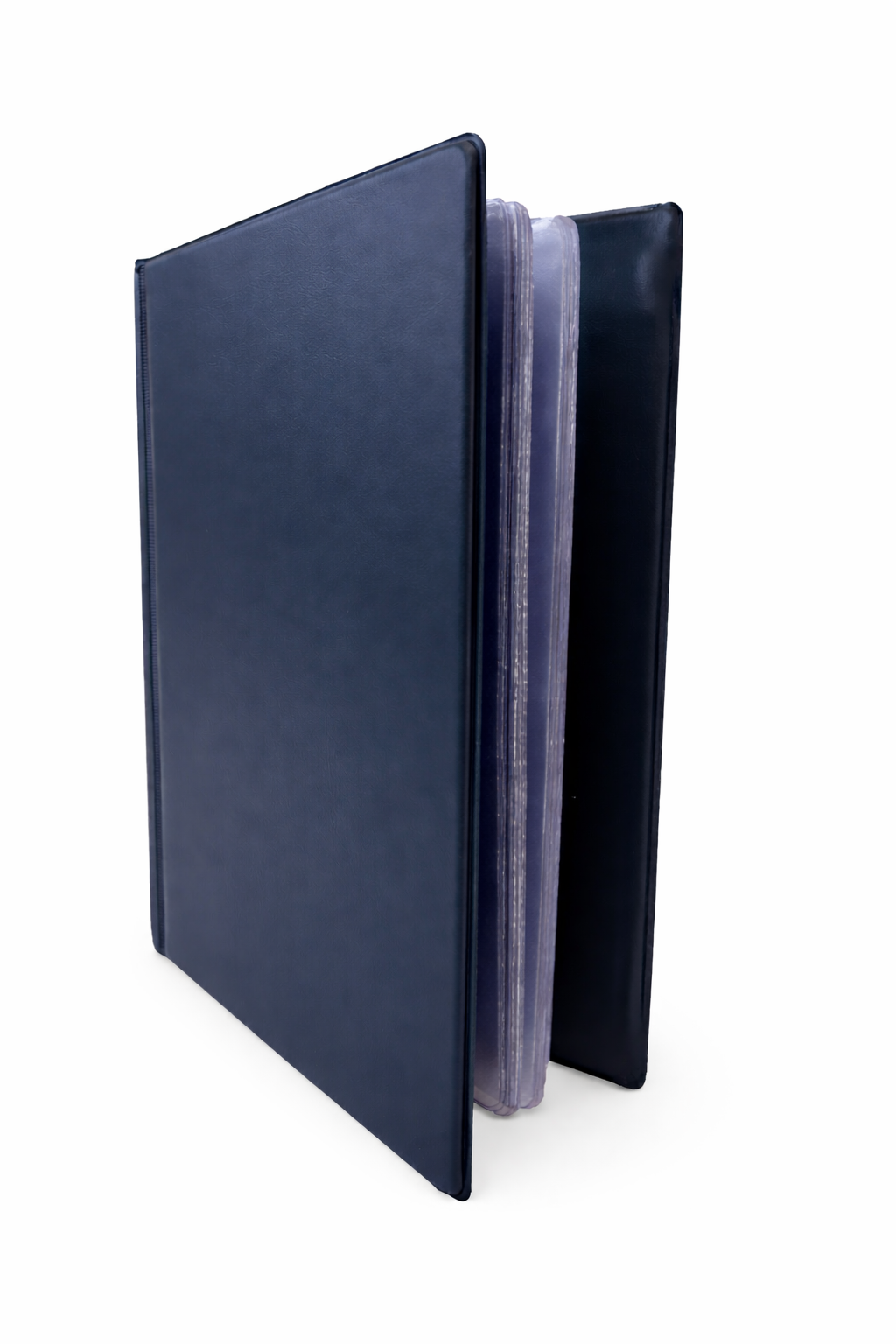 A5 Hard Cover Display Binder - Dark Blue