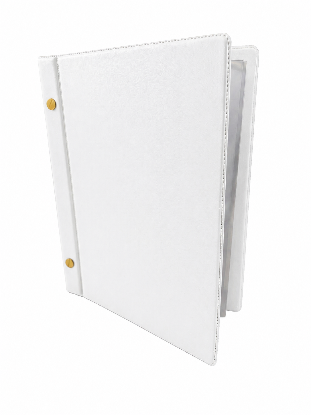 A5 Expandable Hard Cover Nyrex / Nirex Document Holder - White