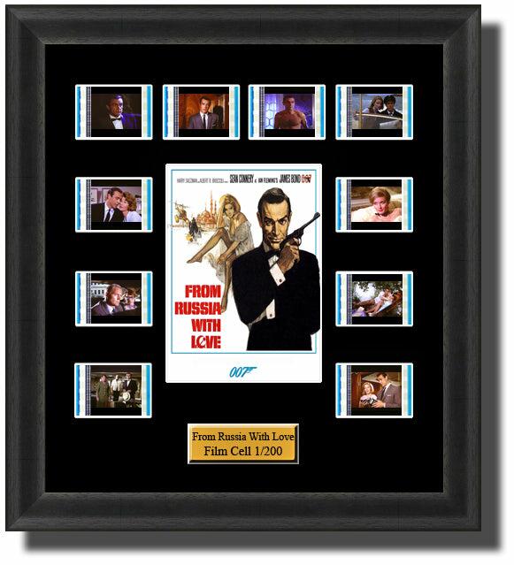 James Bond From Russia With Love (1963) 35mm Film Cell Memorabilia With ...