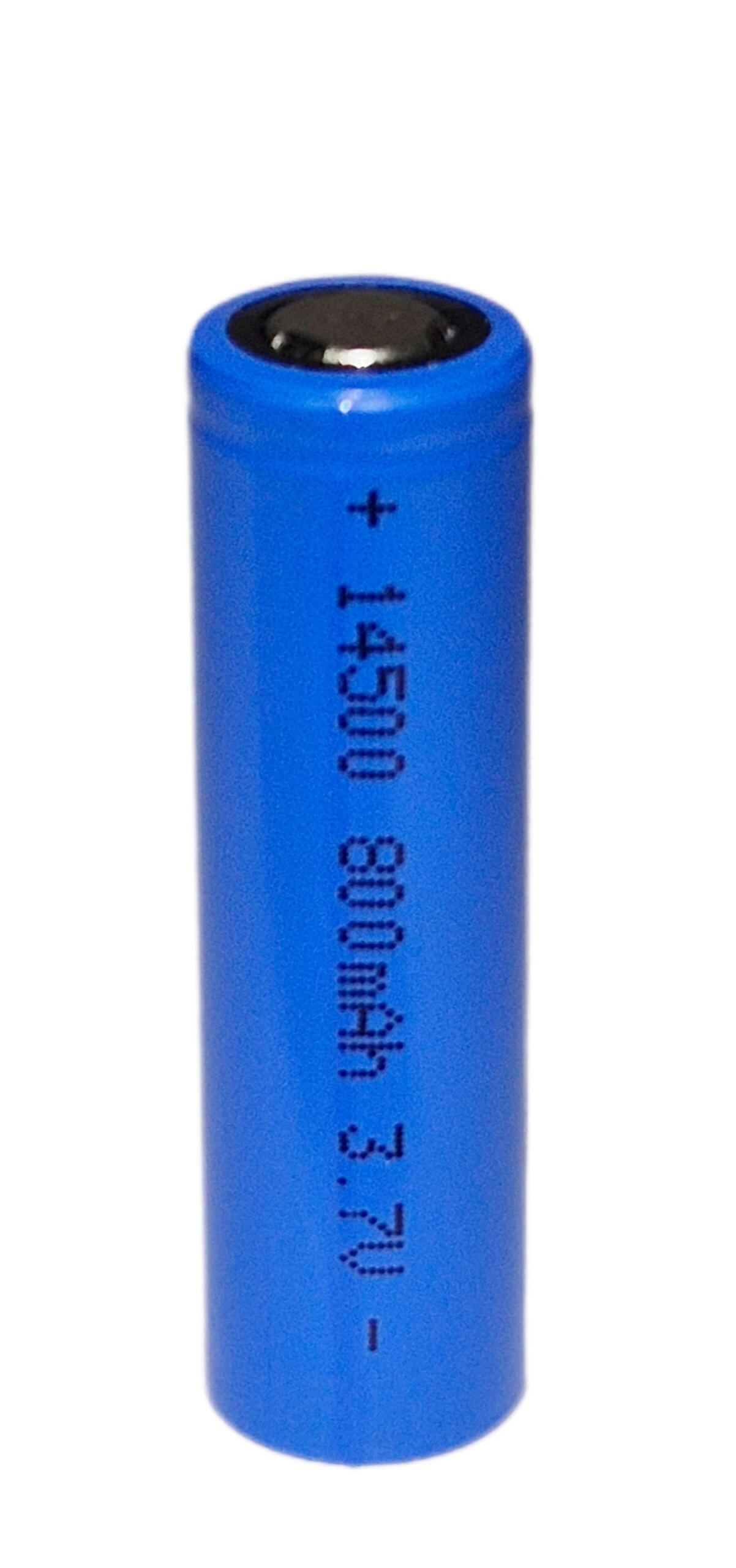 Li-Ion 3.7V 14500 AA 800mAh Rechargeable Battery