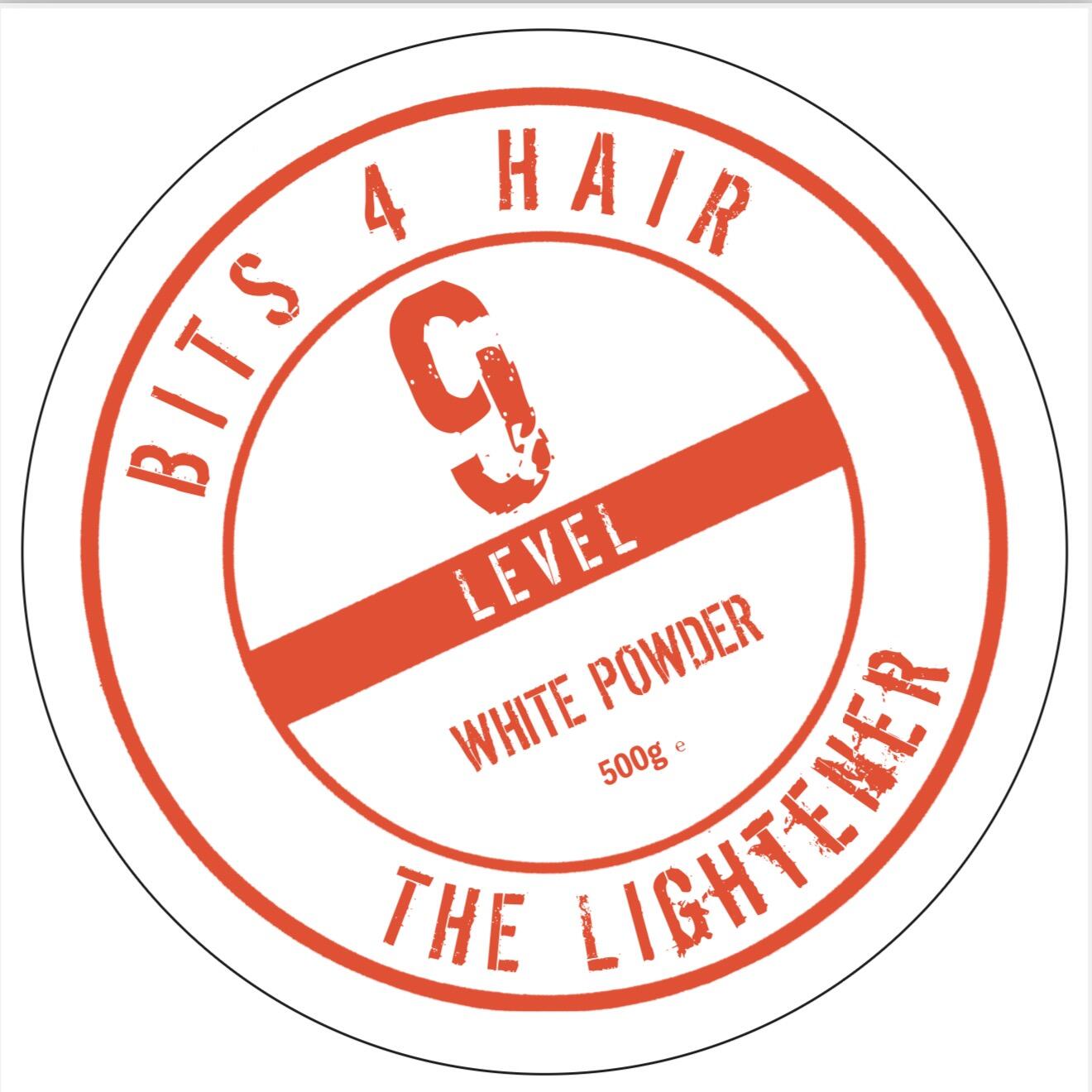 9 Level White Powder Lightener | Bleach 500g label