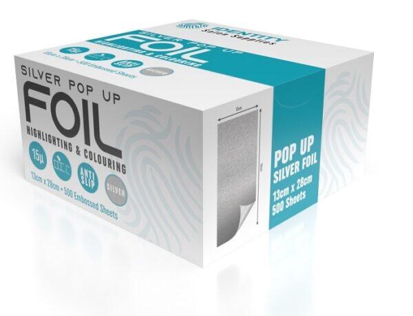 Identity 16cm x 28cm  500 Sheets foil with its own dispenser box