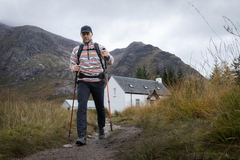 Vango Basho (Folding Walking Pole) Single Walking Poles Outdoor