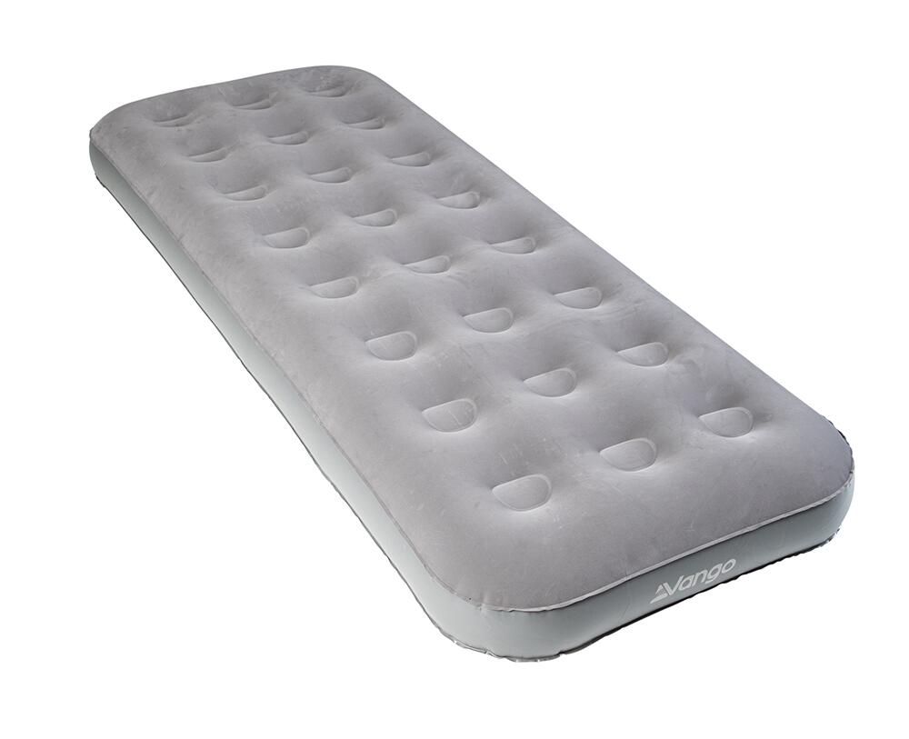 Single Flocked Airbed - 1
