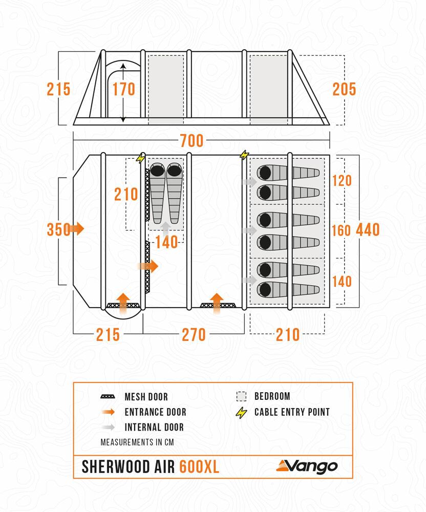 Sherwood Air 600XL Package - 2