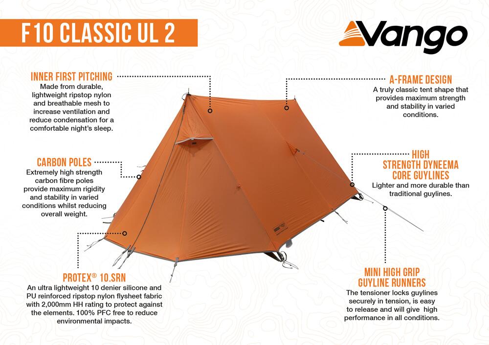 Vango F10 Classic UL2 Technical Tent