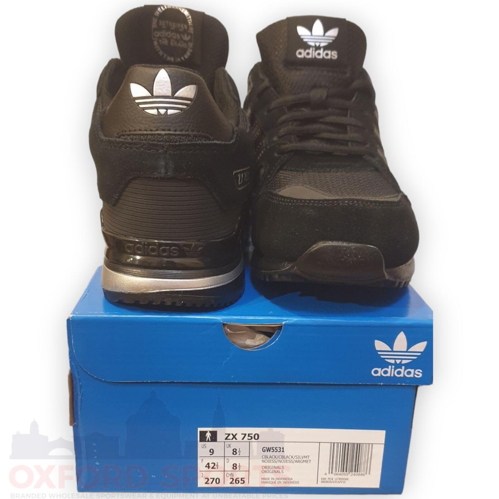 スーティ adidas Originals Mens ZX750 Trainers Silver rrp £100 only