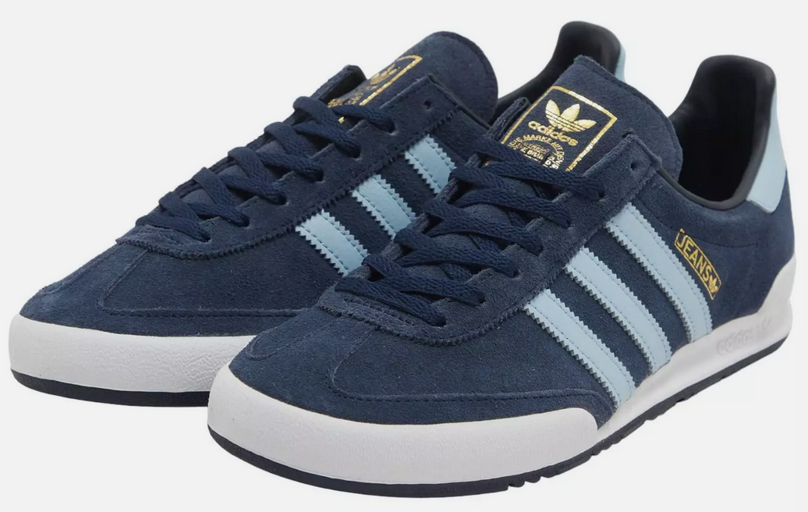 adidas Originals Mens Samba Super Suede Trainers Navy / White (019332)
