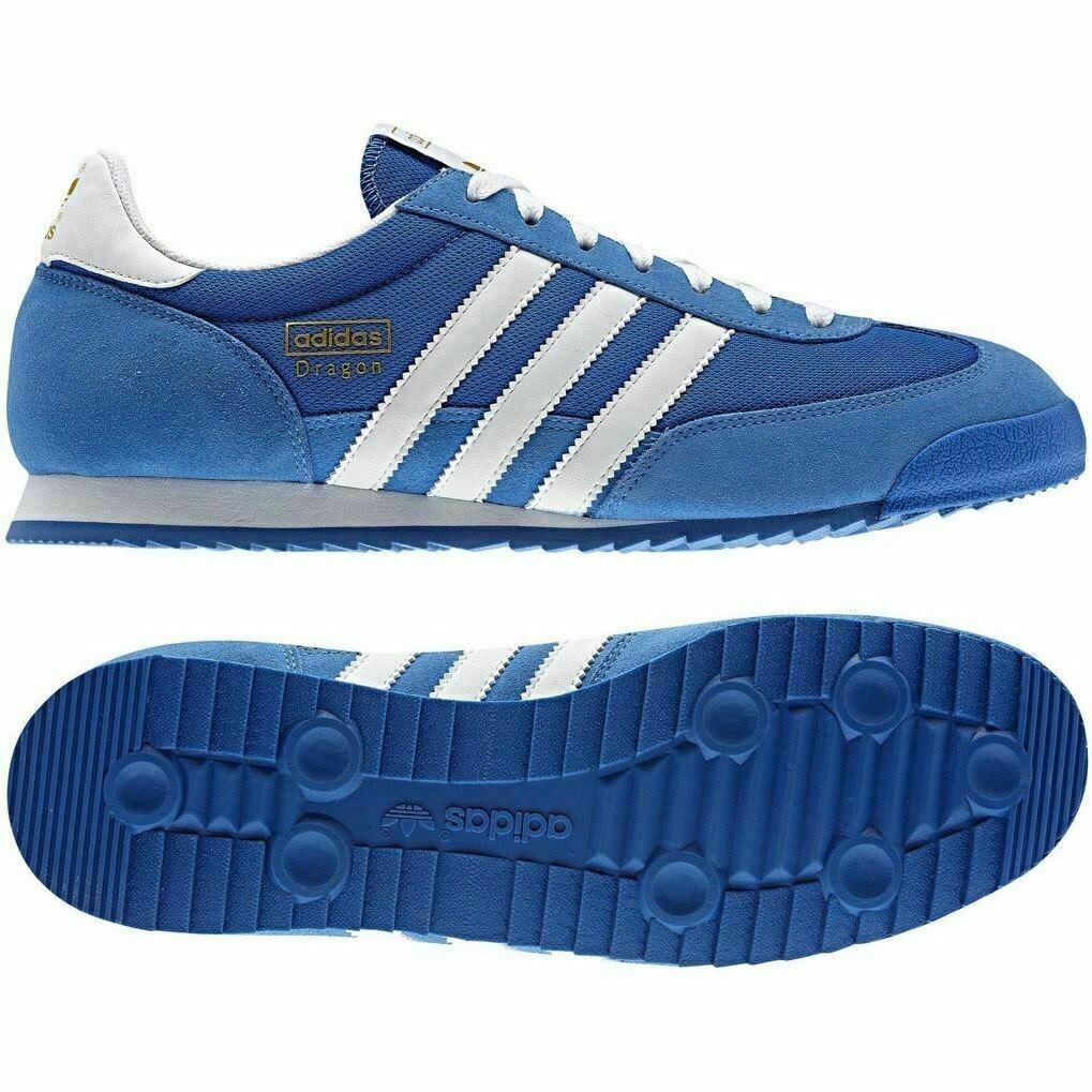 adidas Originals Mens Dragon Trainers Royal Blue White G50922