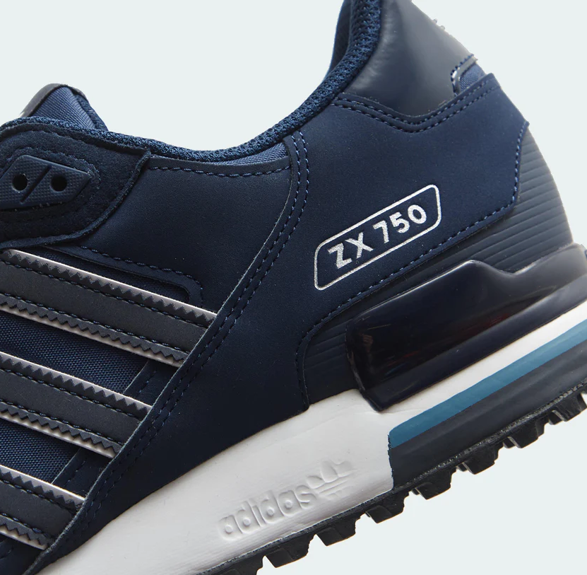 adidas Originals Mens ZX750 Trainers Navy rrp £100 only £64.99