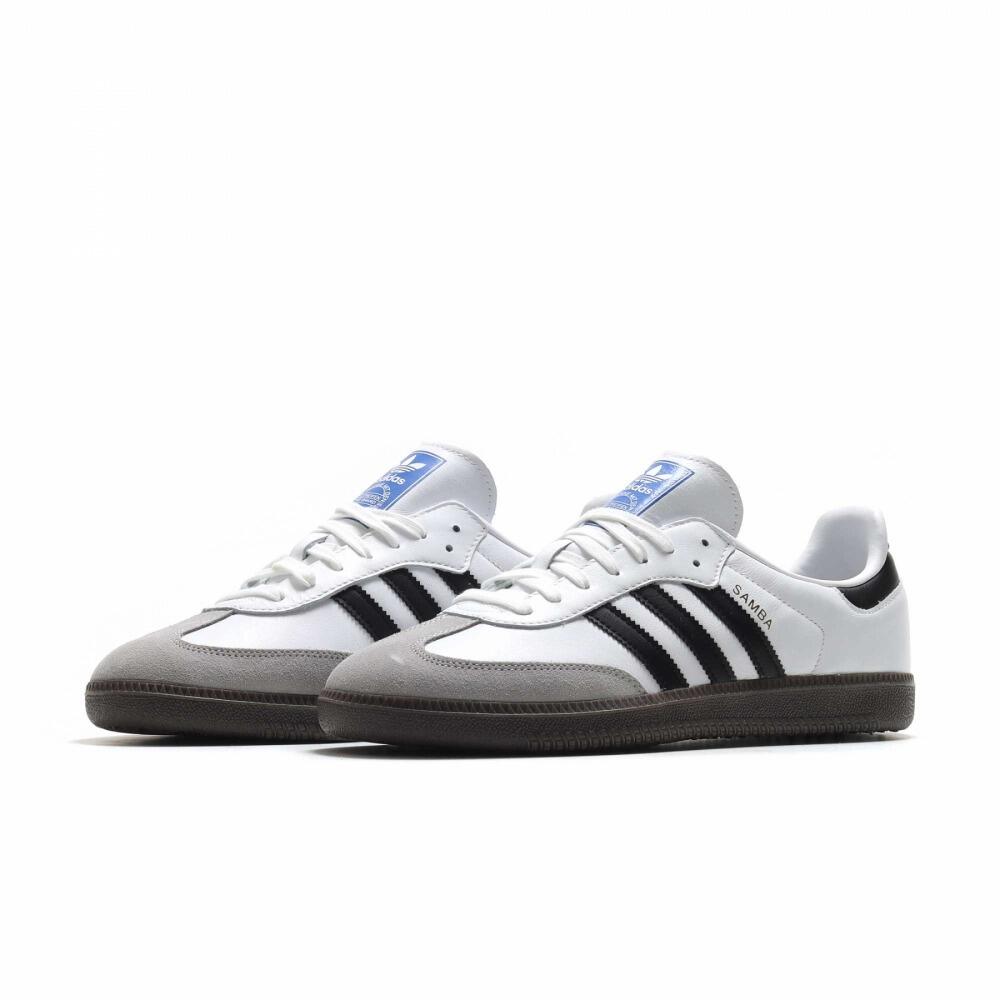 Adidas Originals Mens Samba OG Trainers White / Black (B75806)