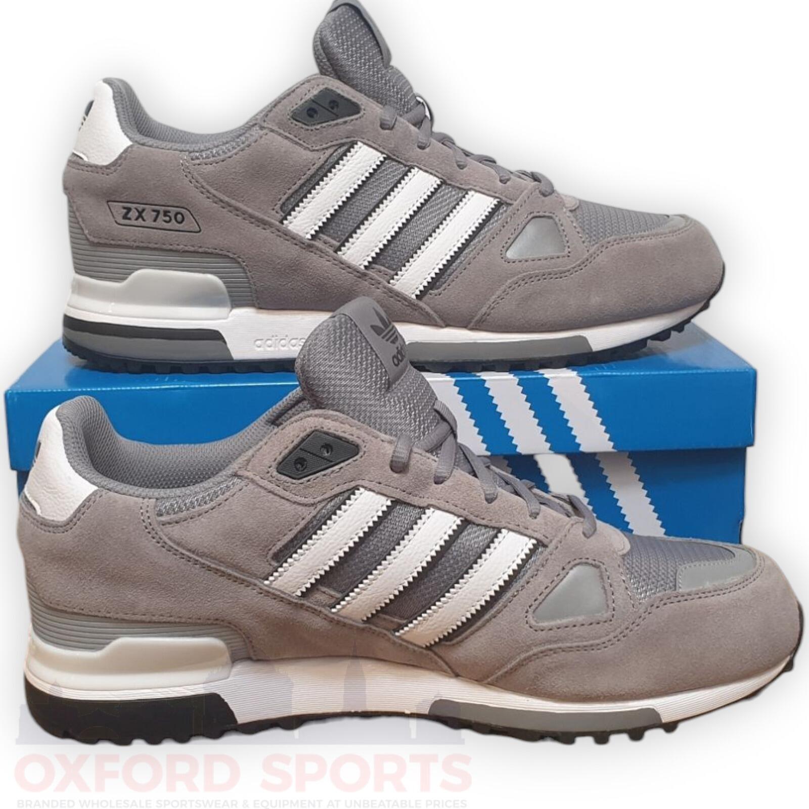 リトグラフ adidas Originals Mens ZX750 Trainers Grey rrp £100 only