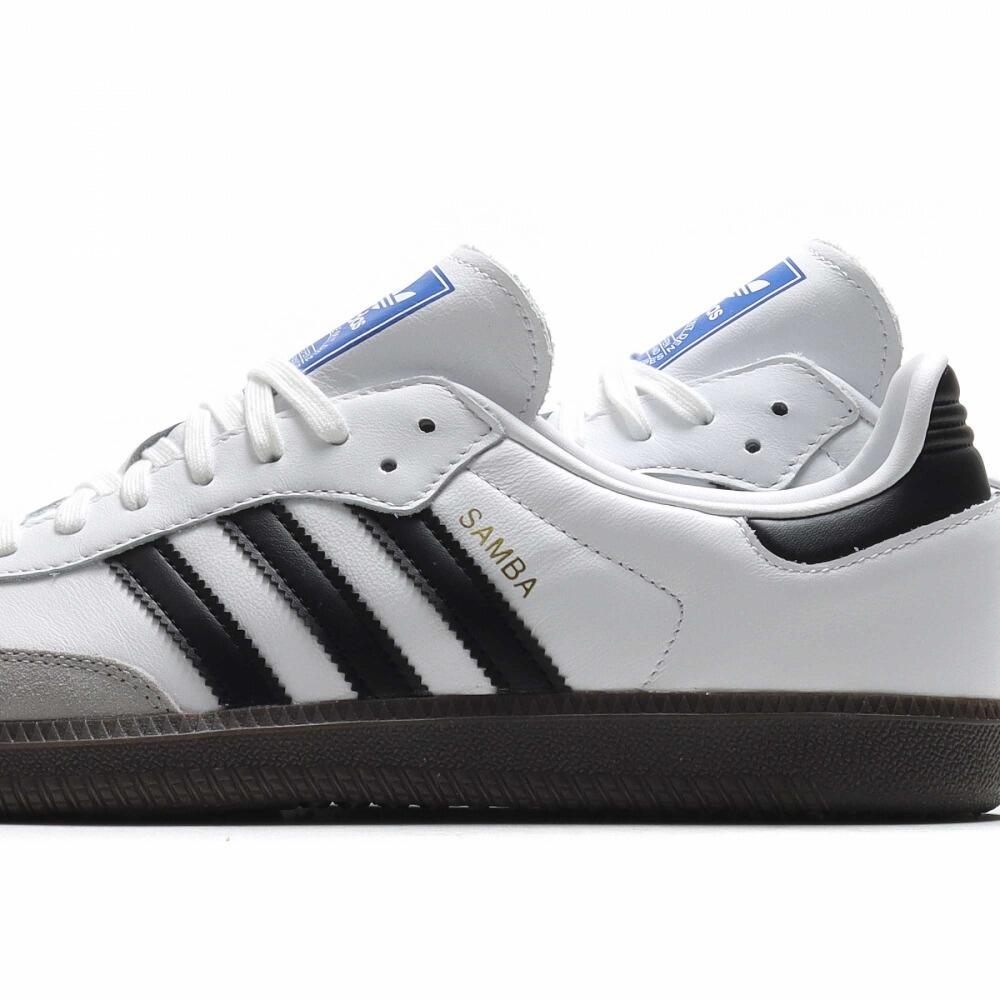 Adidas Originals Mens Samba OG Trainers White / Black (B75806)