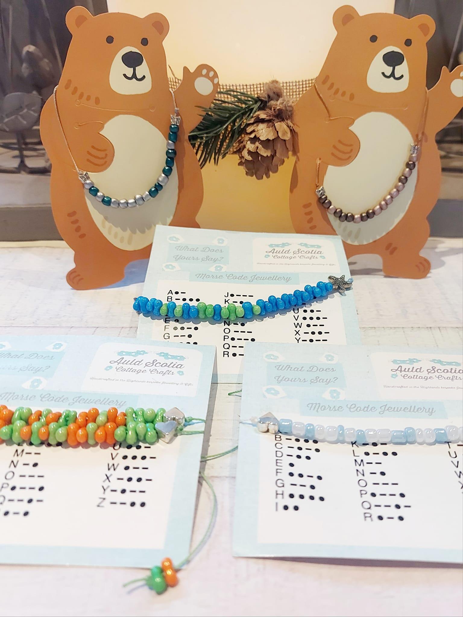 Morse Code Bracelets
