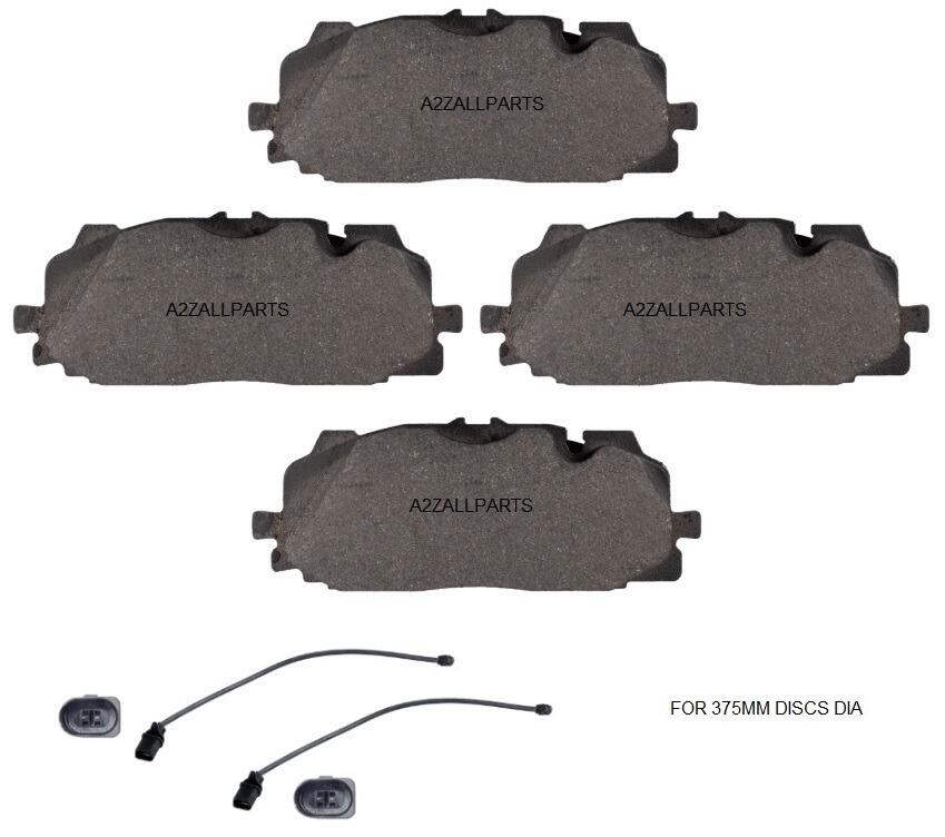 Fits Volkswagen Touareg Front Brake Pads Set Tdi Tsi Mk Motion Awd