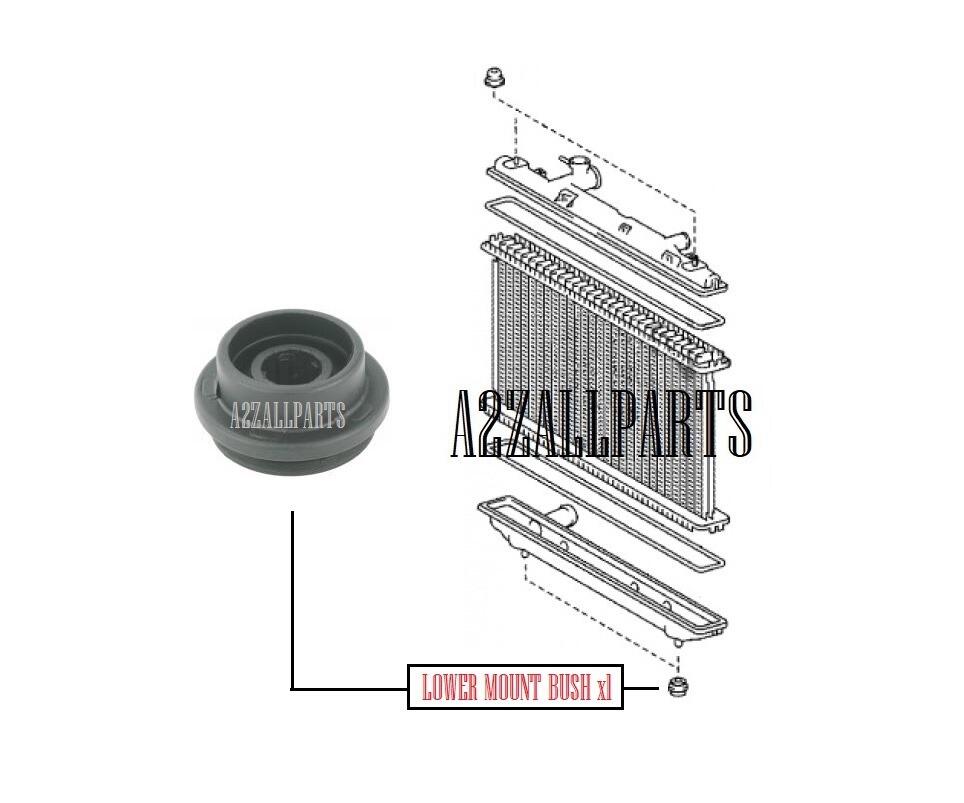 Zrr70 Radiator FITS TOYOTA NOAH VOXY ESQUIRE ZWR80 1.8 2ZRFXE 14 15 16 17 18 19 20 ...