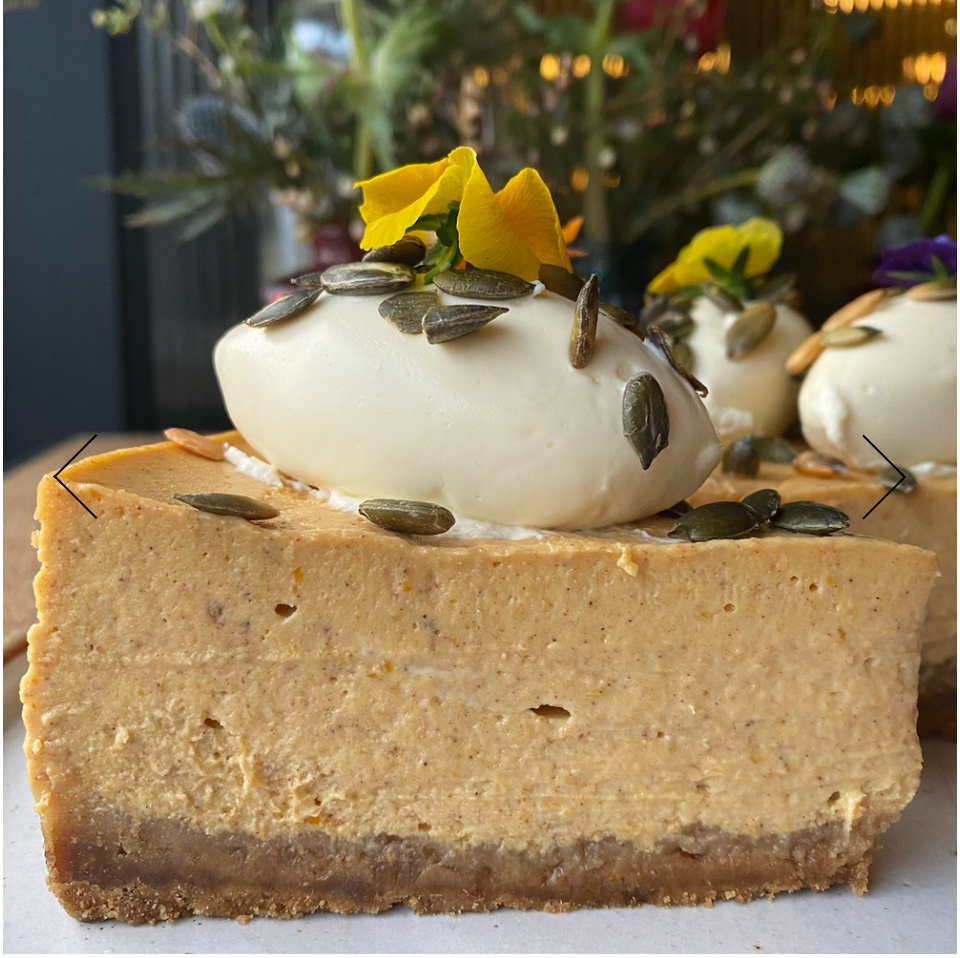 Pumpkin Cheesecake with Mascarpone