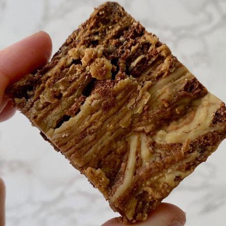 Tahini and Walnut Brownies