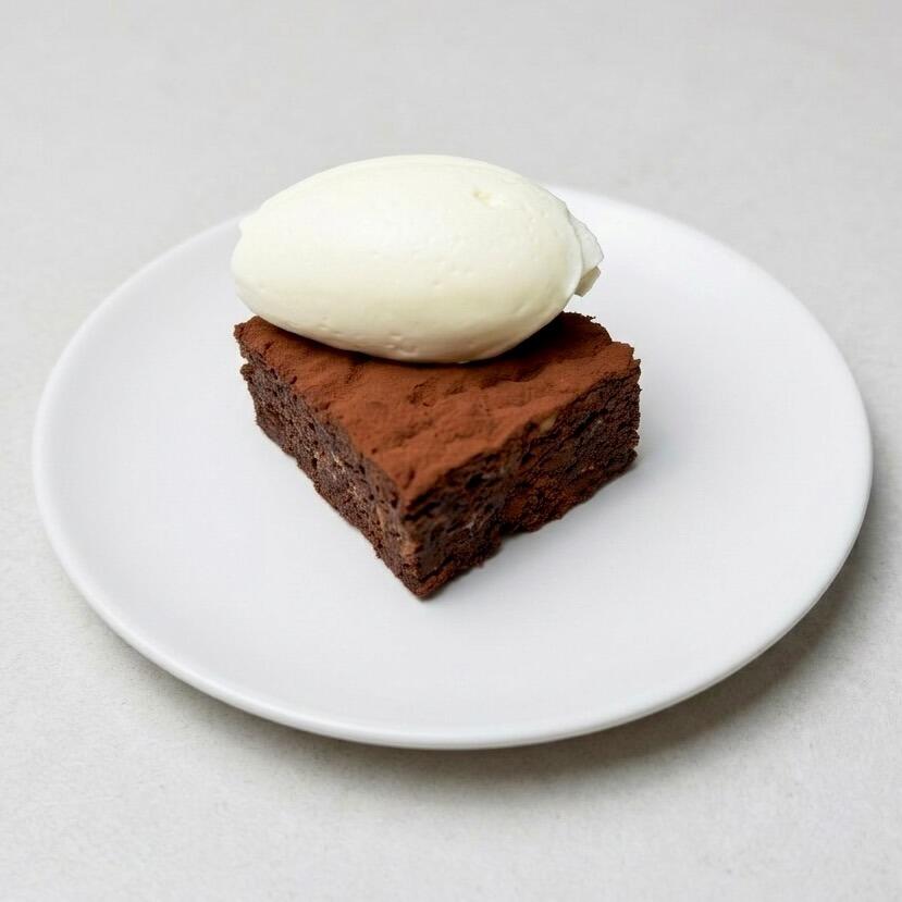 Sugar free chocolate brownies with gooey texture and crunchy hazelnuts