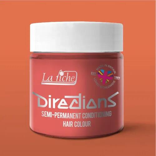 La riche directions hair dye pot in peach colour