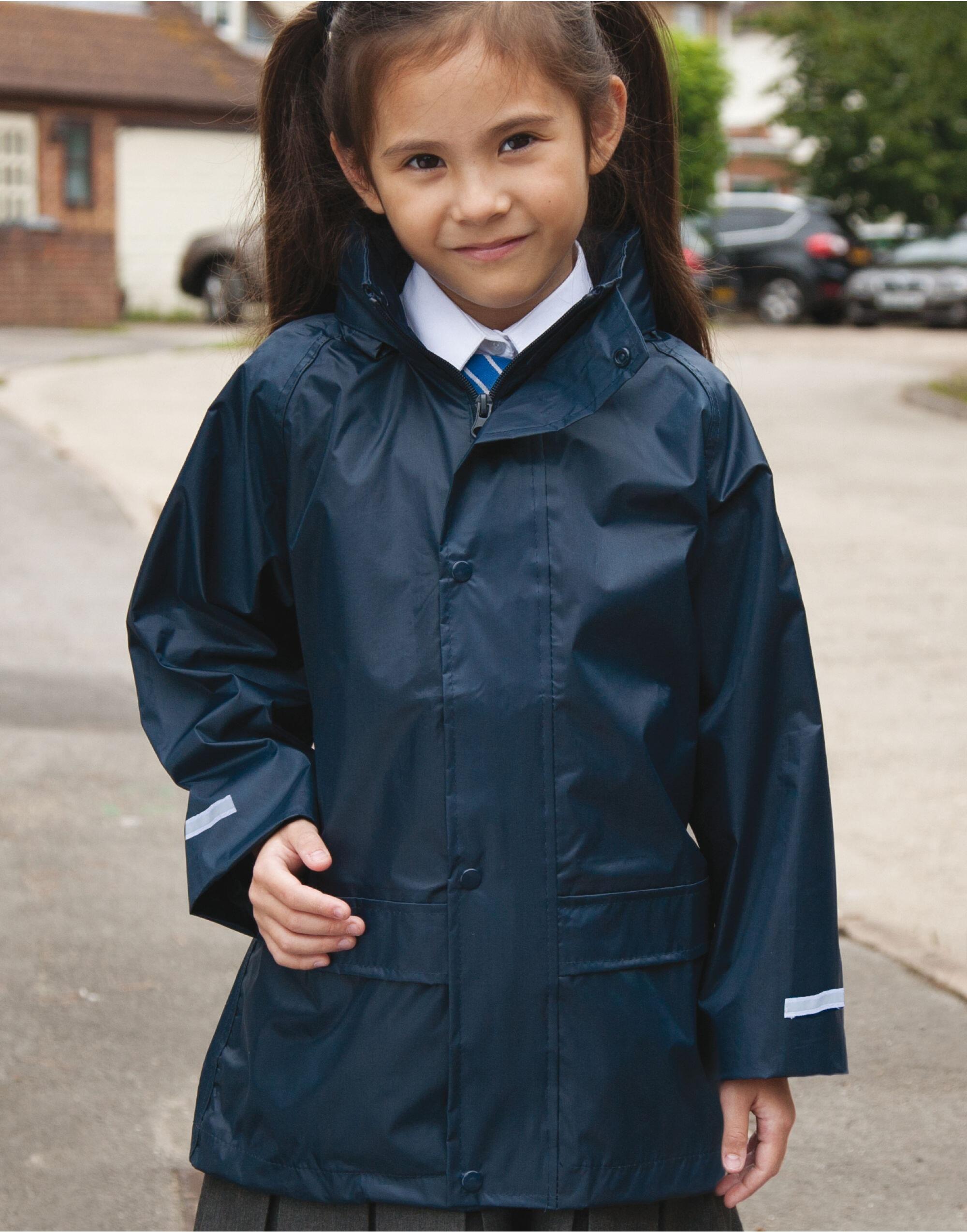 Junior Rain Jacket Navy
