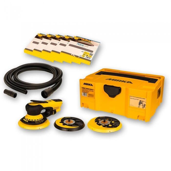 Mirka DEROS 5650CV Random Sander Solution Kit with 50 ABRANET Discs ...