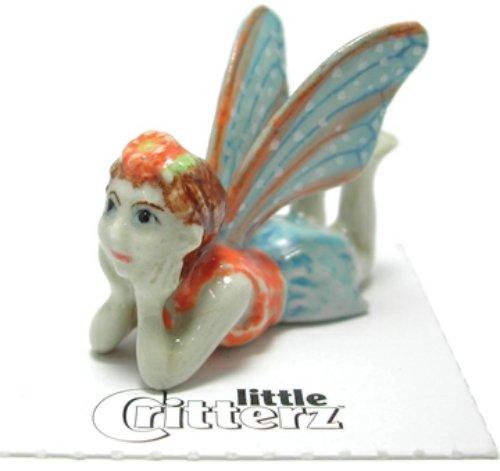 ➸ LITTLE CRITTERZ Fantasy Miniature Figurine Pixie Fairy Polar Bear Winter 