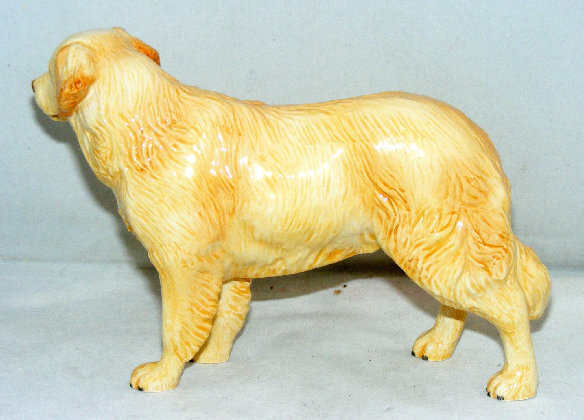 John Beswick Golden Retriever Lying JBD54 New Dog Figurine Ornament