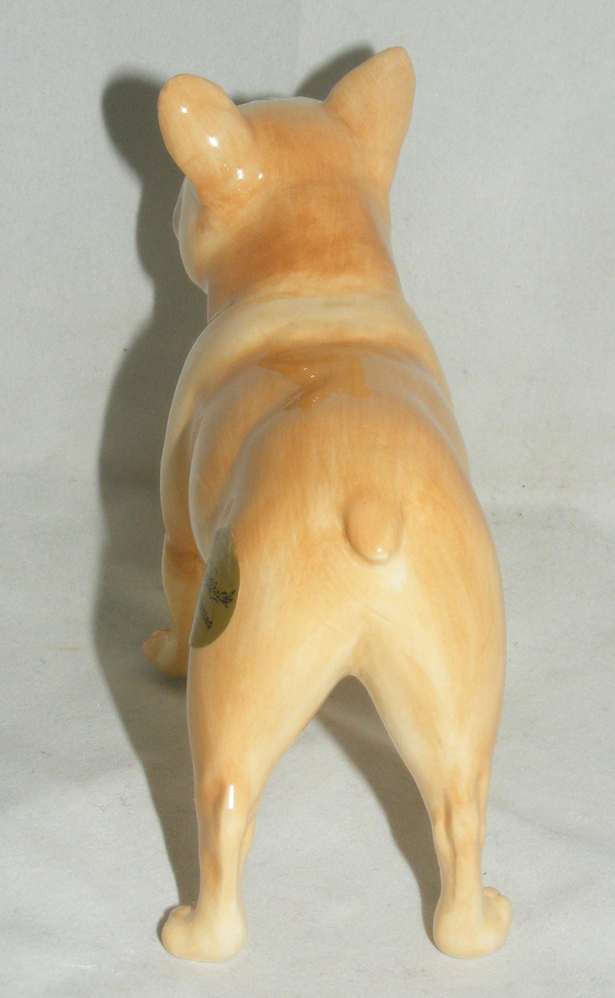 John Beswick JBD88 French Bulldog Fawn Dog Figurine