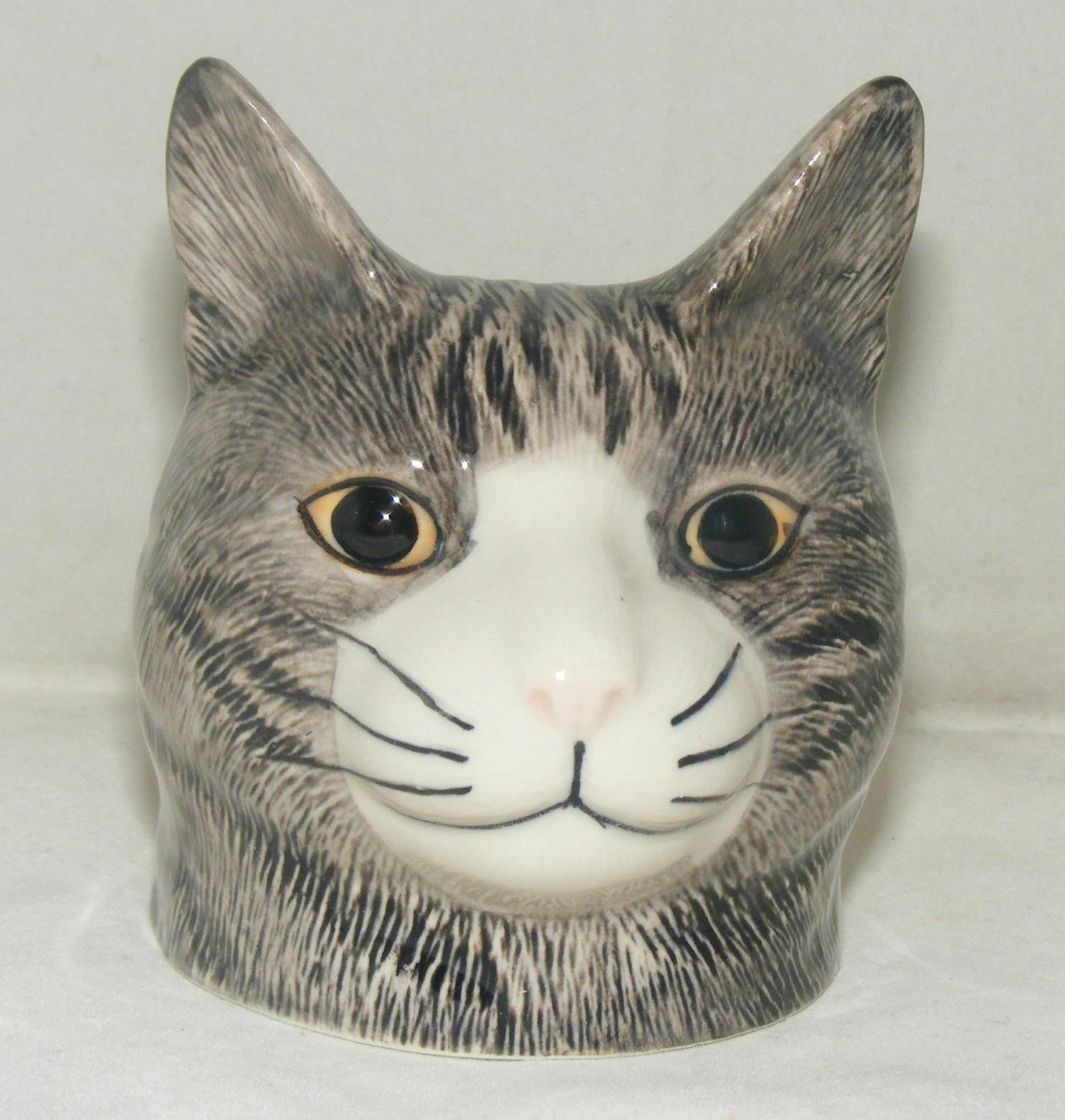 Cat Face Egg Cup Quail Ceramics Edith