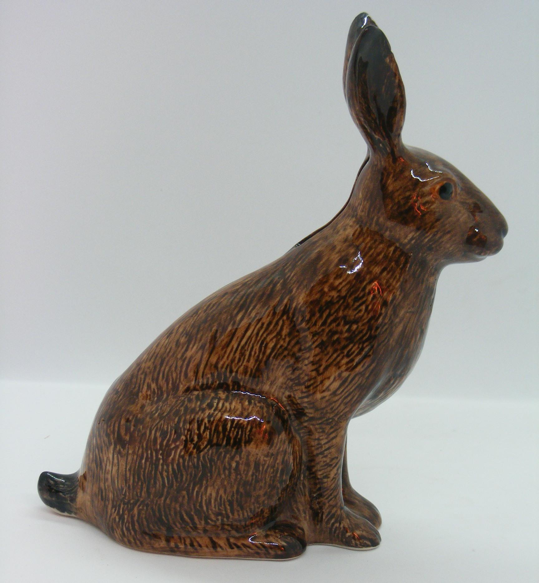 Quail Ceramics Hare Money Box 748