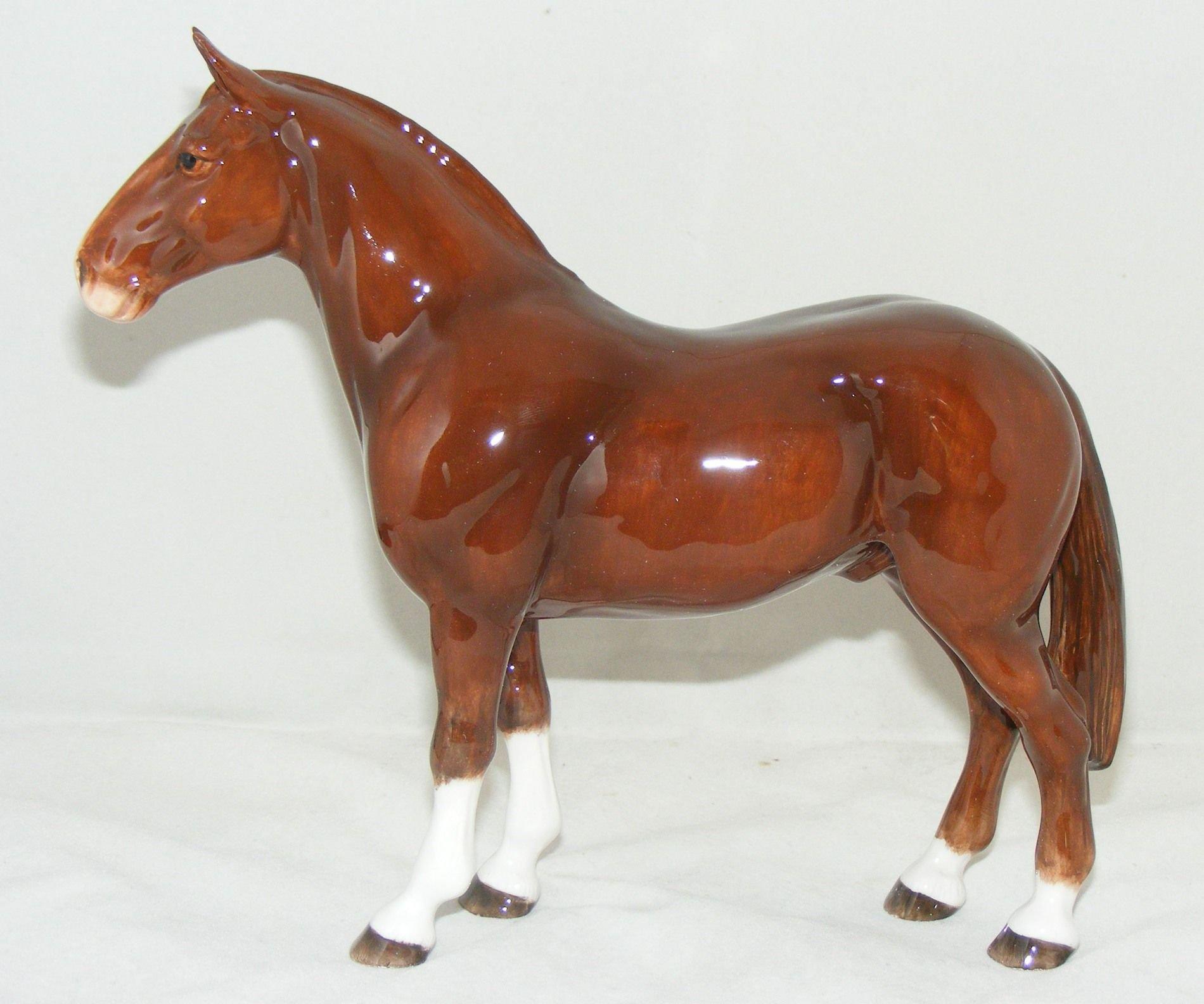 John Beswick Animal Figure Welsh Cob Horse Bay JBH32