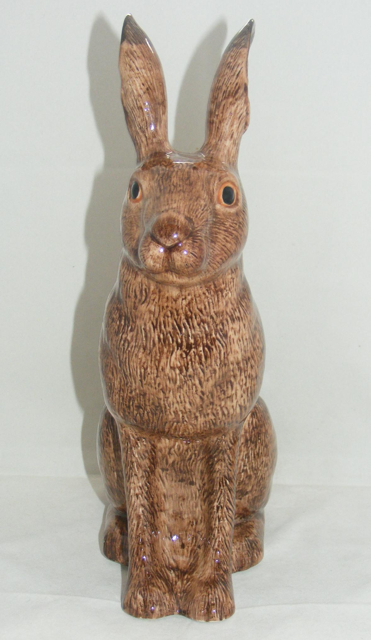 Quail Ceramics Hare Flower Vase 955