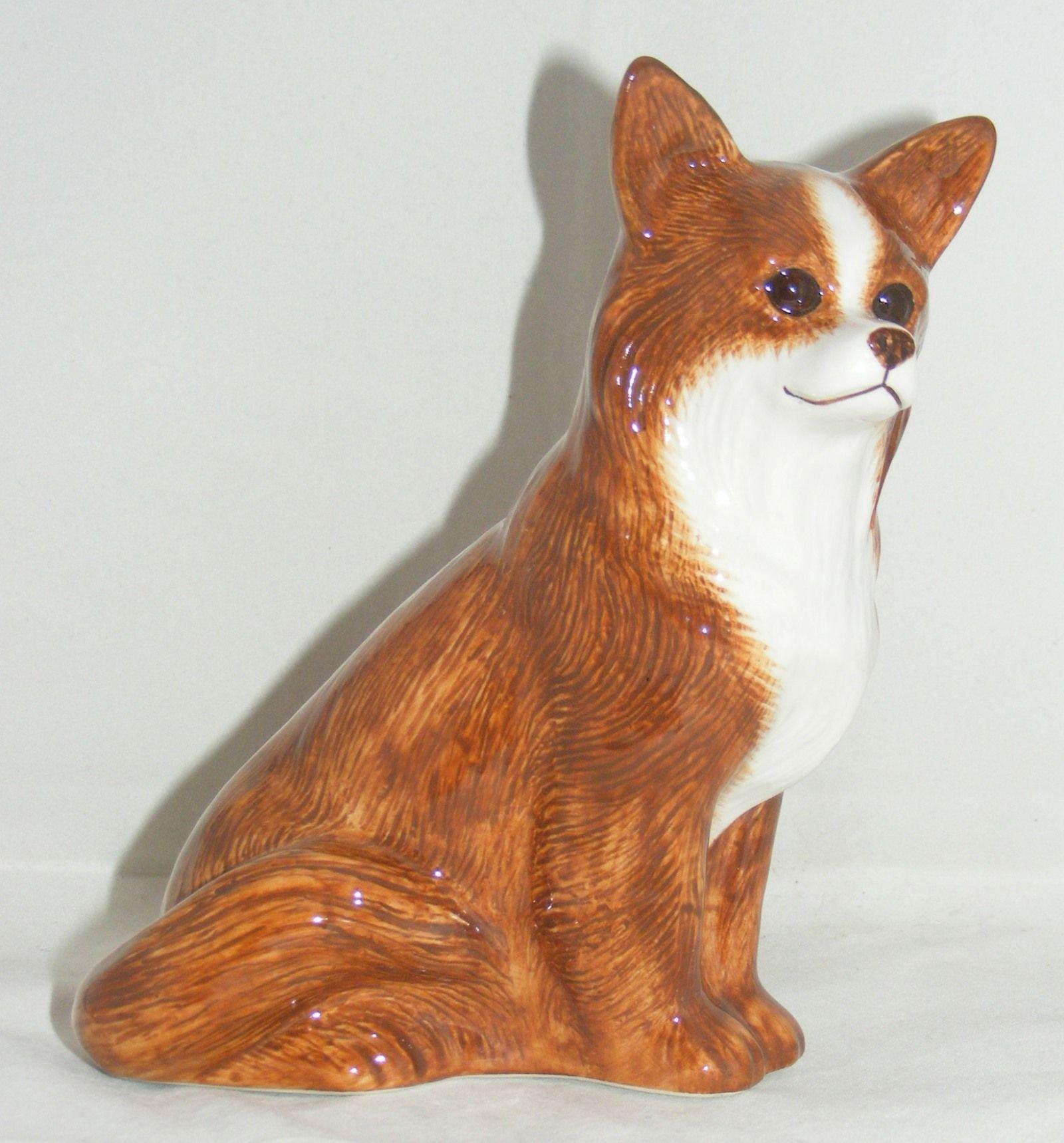 Quail Ceramics Chihuahua Dog Money Box 859