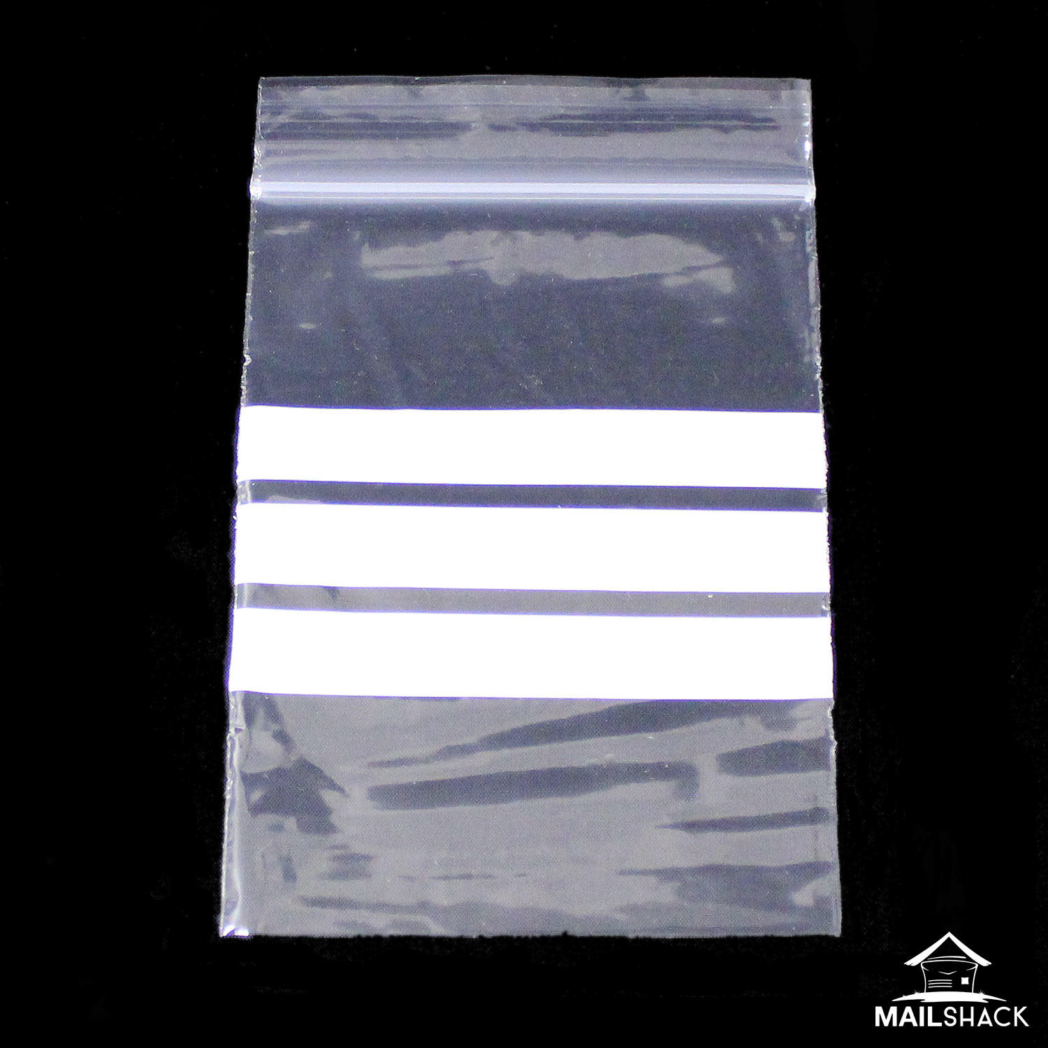 5.5" x 5.5" WRITE ON PANEL STRIPS GRIP SEAL CLEAR BAGS RESEALABLE POLY PLASTIC 