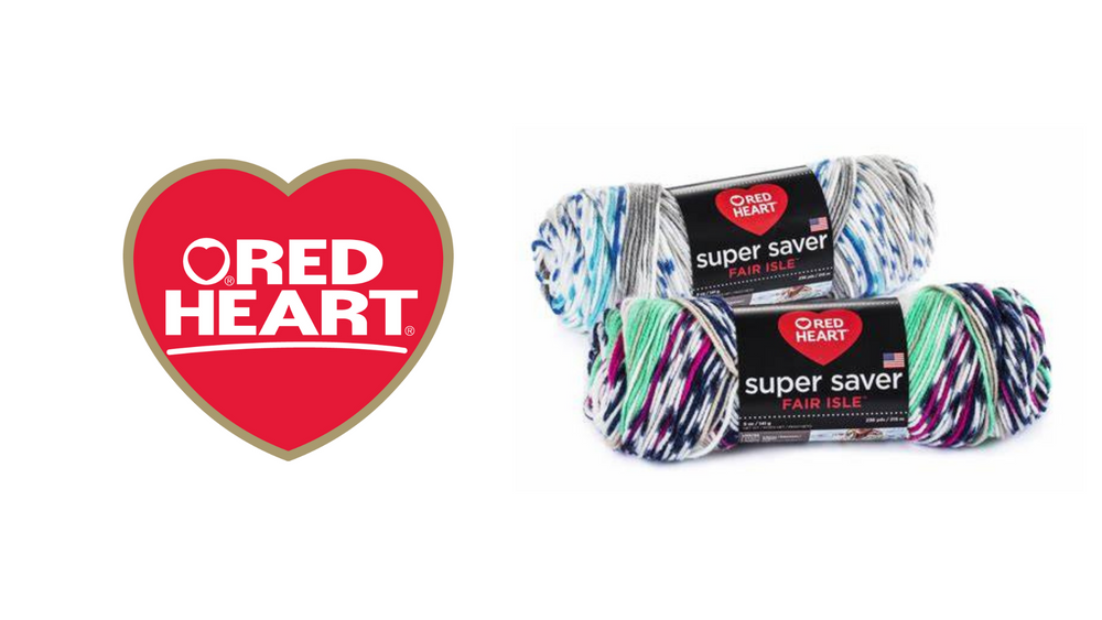 Now in stock: Red Heart Red Heart Super Saver Fair Isle
