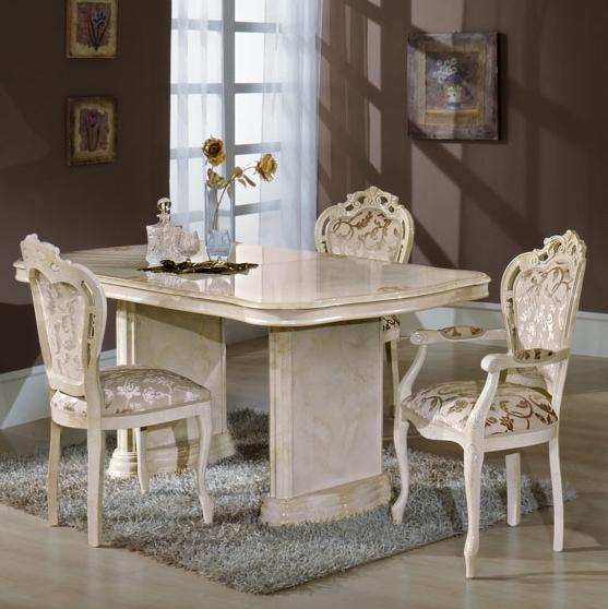 Elizabeth Rectangular Dining Table And, Marble Dining Table And 6 Chairs Uk