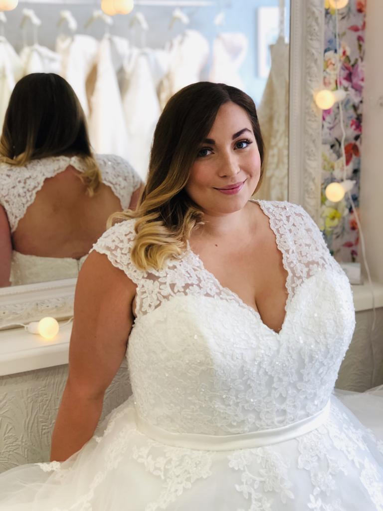 Busty shop bride dresses