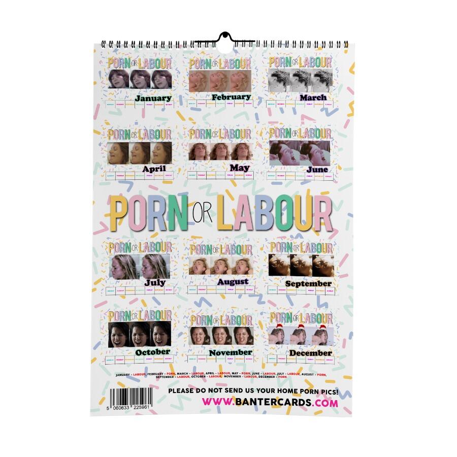 PORN OR LABOUR - 2026 CALENDAR