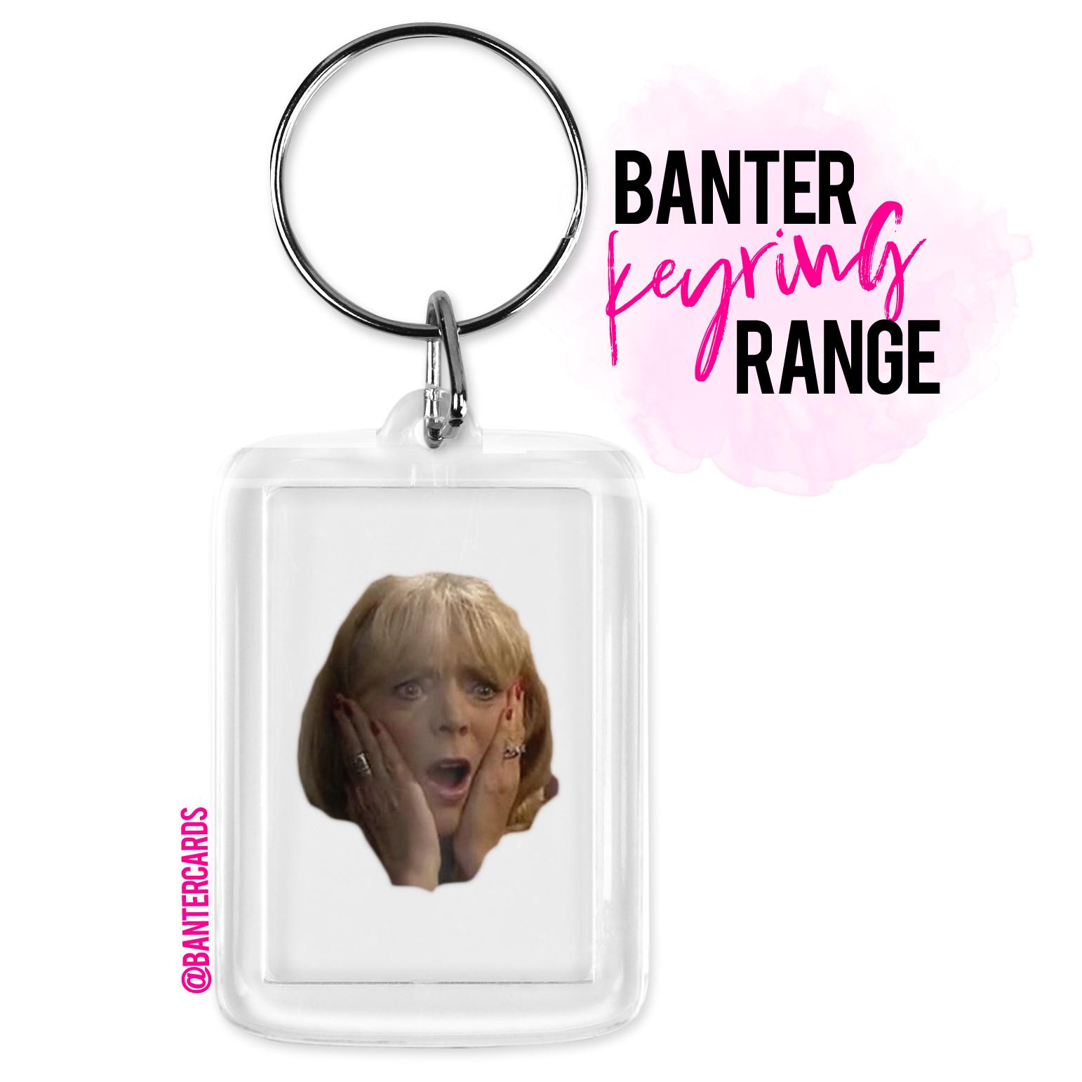 BANTER CARDS | KEYRING | FUNNY KEYRING | FUNNY KEYRING | CUSTOMISED GIFTS