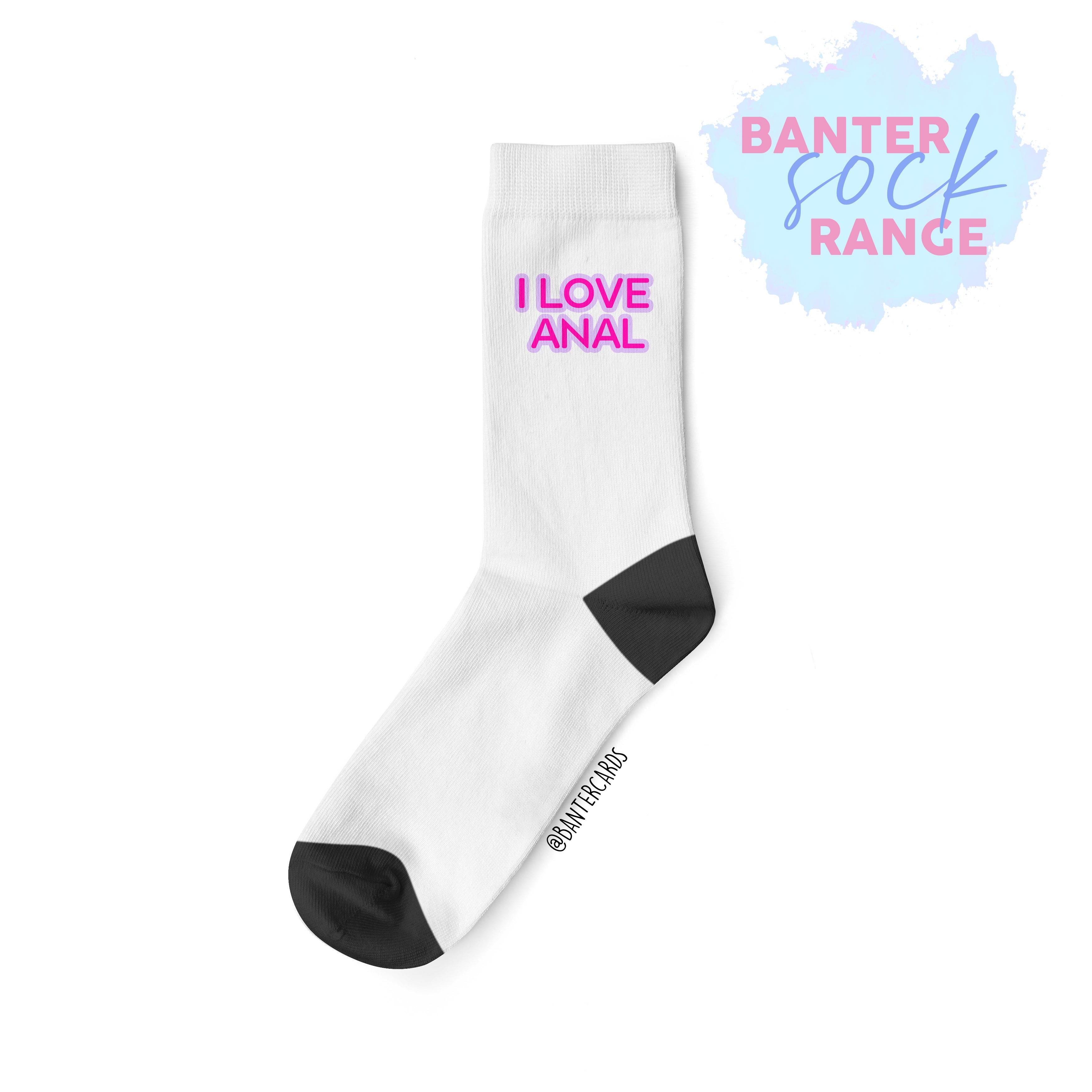Anal ankle socks