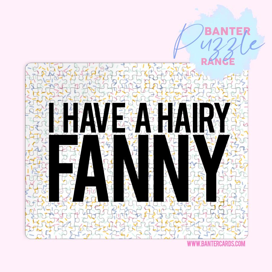 I HAVE A HAIRY FANNY PUZZLE | FUNNY PUZZLE | RUDE PUZZLE | BANTER CARDS